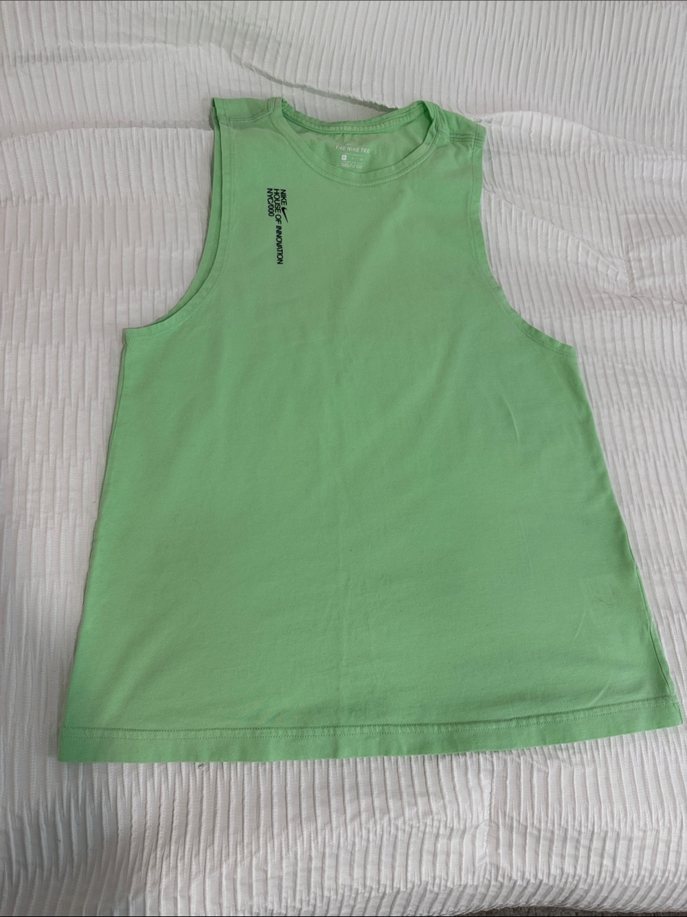 Nike Kids Green Sleeveless Tank Top
